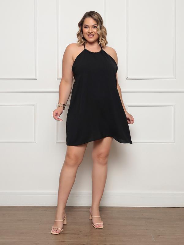 Vestido Curto Frente Única Duna Fresquinho Verão