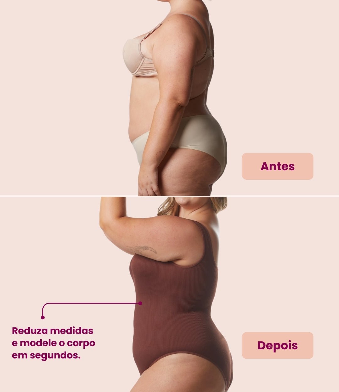 Body Shaper Canelado (Promoção)